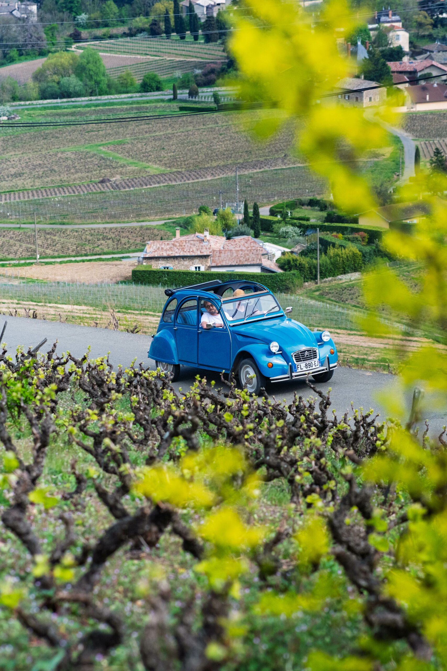 Rallye dans le Beaujolais