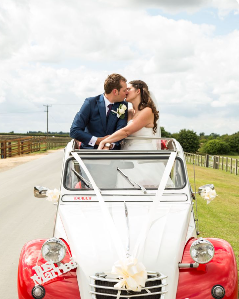 location 2CV pour un mariage
